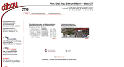 Desktop Screenshot of dibau.at